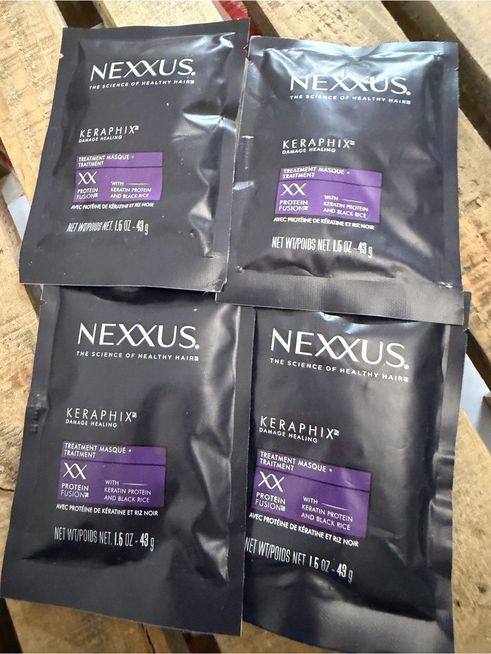4- Nexxus Keraphix Damage Healing Treatment Masque Hair Treatment Masque NWT